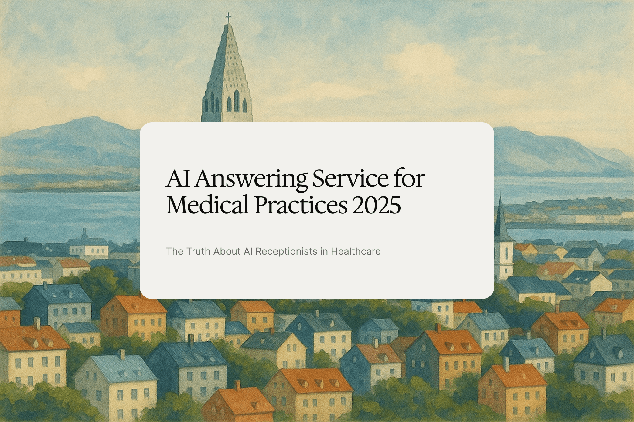 AI Answering Service for Medical Practices 2025