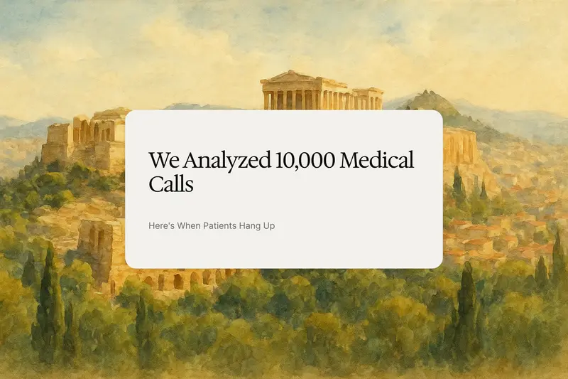 Analizamos 10.000 llamadas médicas: cuándo cuelgan los pacientes