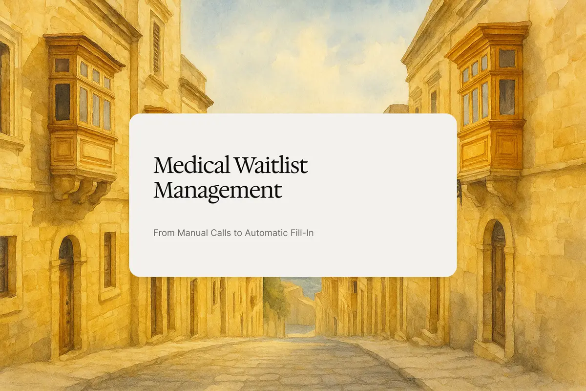 How Automated Waitlist Management Transforms Healthcare Scheduling 